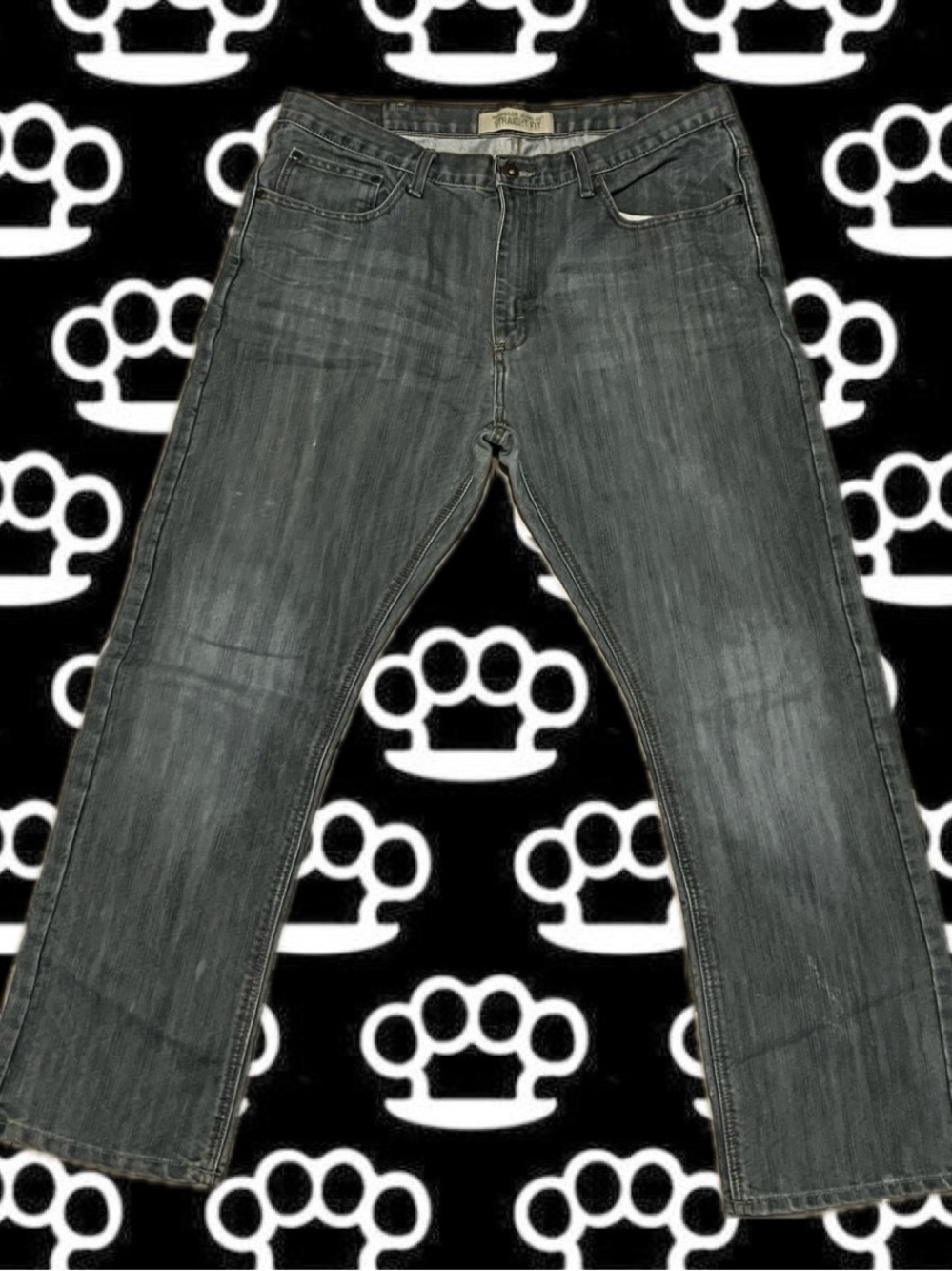 Wrangler Straight Jeans Dark Wash